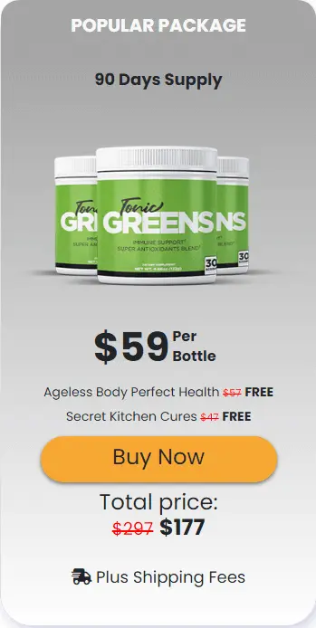 Buy TonicGreens 3 Bottles